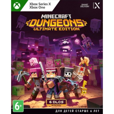 Minecraft Dungeons - Ultimate Edition [Xbox One, Series X, русские субтитры]